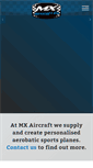 Mobile Screenshot of mxaircraft.com