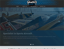 Tablet Screenshot of mxaircraft.com